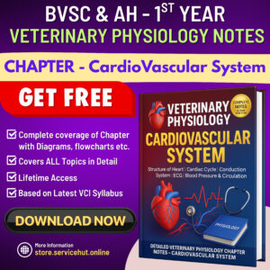 veterinary physiology – cardiovascular system (bvsc & ah 1st year) | complete handwritten notes (latest vci syllabus)