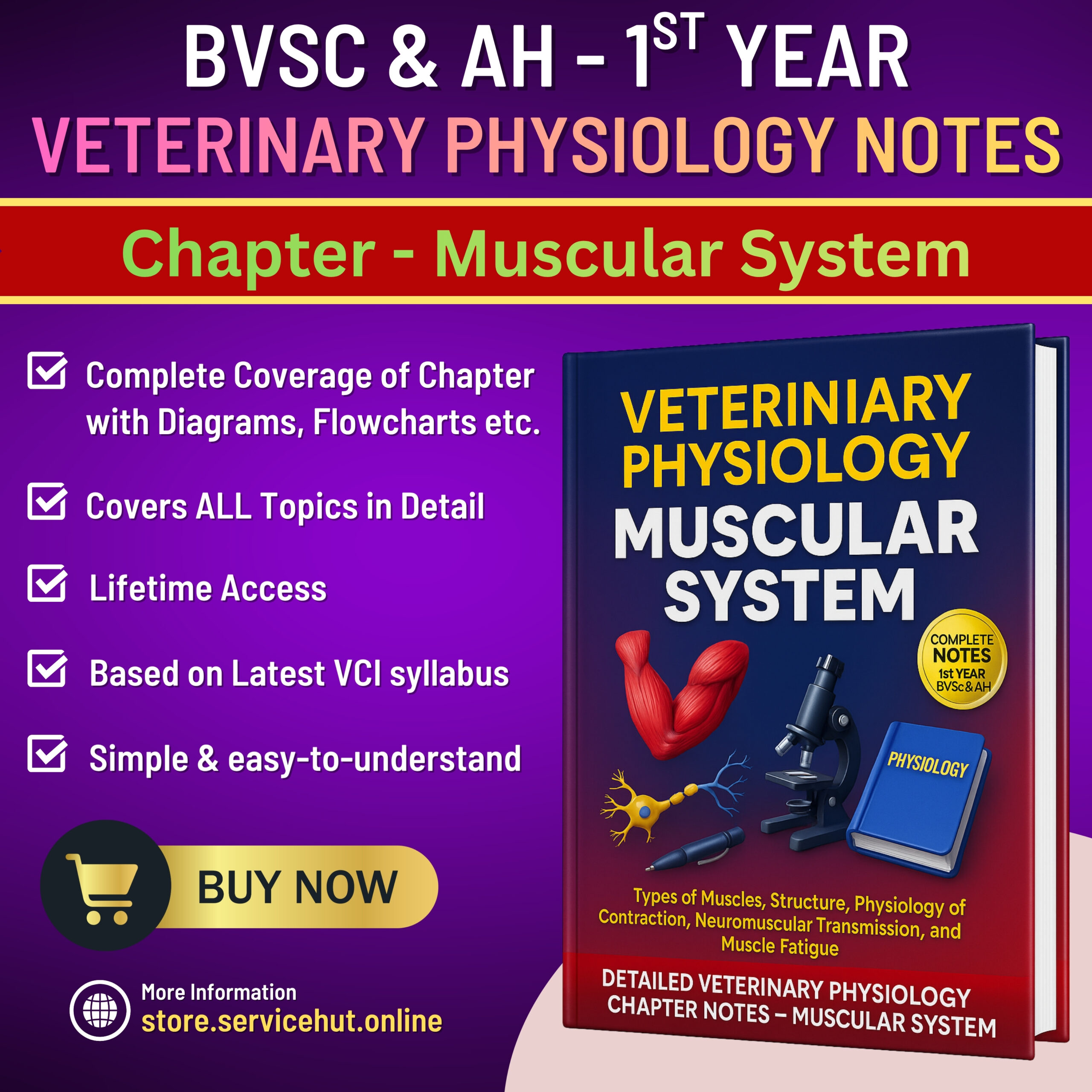 veterinary physiology β muscular system (bvsc & ah 1st year) | complete handwritten notes (latest vci syllabus) veterinary physiology β muscular system (bvsc & ah 1st year) | complete handwritten notes (latest vci syllabus)