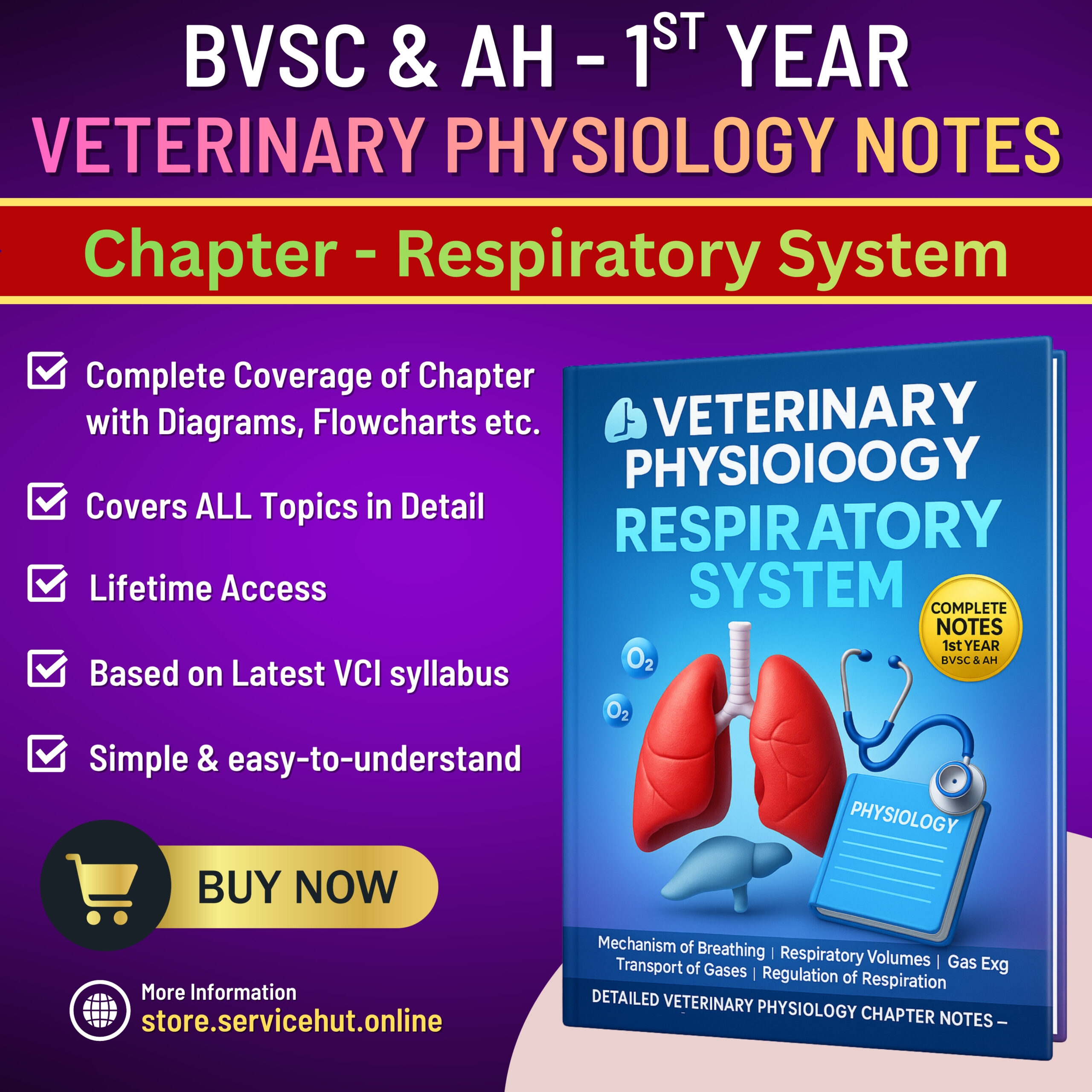 veterinary physiology β respiratory system (bvsc & ah 1st year) | complete handwritten notes (latest vci syllabus) veterinary physiology β respiratory system (bvsc & ah 1st year) | complete handwritten notes (latest vci syllabus)