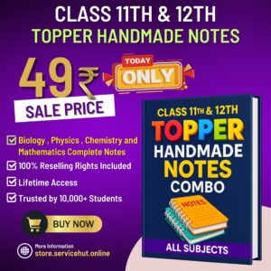 class 9th & 10th topper handmade notes combo (all subjects) | instant download